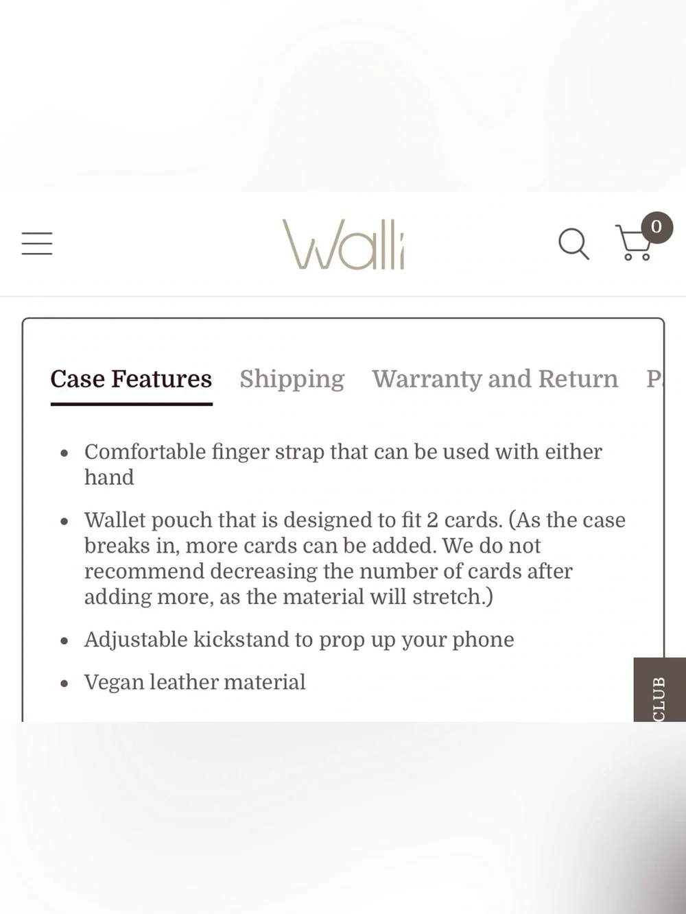 Twilight Blossom Walli Case for iPhone 16 Pro w/ matching zipper pouch & lanyard